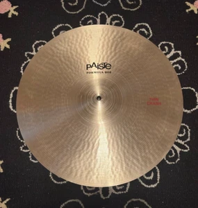 Paiste 18" Formula 602 Thin Crash Cymbal Used - Picture 1 of 6