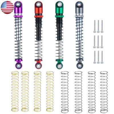 Aluminum Threaded Shock Absorber Damper +48mm for 1/24 RC Crawler Car SCX24 - Image 1 of 4