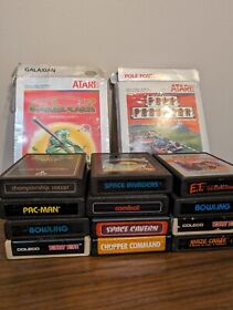 Atari 2600 games - Pac-Man, Donkey Kong, Combat and more! (Atari 2600, 1982)