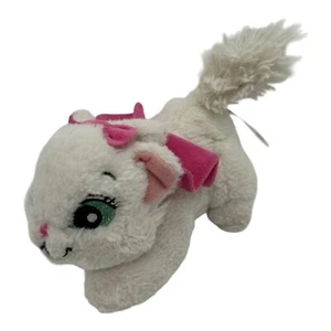 Nicotoy Disney Aristocats gato Marie rosa lazo peluche 16 cm largo blanco - Imagen 1 de 10