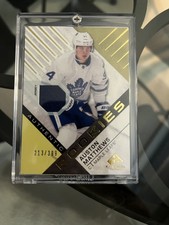 2016-17 Rare SPGU Auston Matthews Gold jersey Rookie # /399