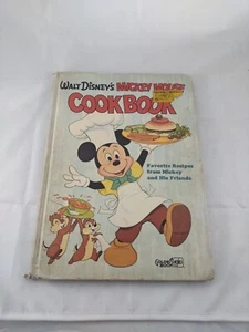 Walt Disney's Mickey Mouse Cookbook 1975 Golden Book Hardcover - Picture 1 of 8