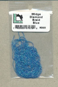 Midge Diamond Braid - blue MDB23 - Picture 1 of 1