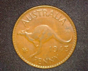 AUSTRALIA 1943-P PENNY KM36 AUSWAHL ÜBER UNZIRKULIERT ~ FCS-969 - Bild 1 von 2