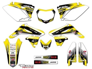2010-2018 SUZUKI RMZ 250 RMZ250 GRAPHICS KIT 2011 2012 2013 2014 2015 2016 2017 - Picture 1 of 4