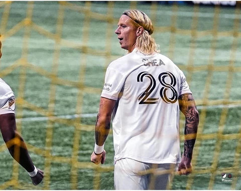 Brek Shea Miami CF UnSigned Goal Celebrate Inter Miami 1st Road Win Photo Cover