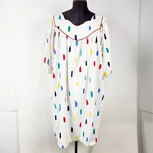 Vestido Mumu Vintage Appel Colores Primarios Mujer L - Imagen 1 de 10
