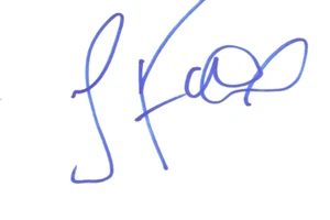 Tarjeta índice 4x6 firmada por Jamie Fox - Imagen 1 de 2