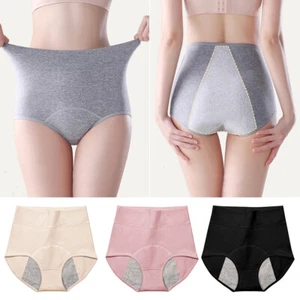 Women High Waist Leakproof Underwear Knickers Breathable Menstrual Briefs ✨ - Picture 1 of 29