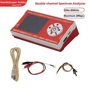 2-CH Digital Handheld Spectrum Analyzer 10Hz-800kHz Phase Difference Detection - Bild 1 von 8