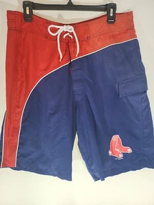 Boston Red Sox Mens L Large Swim Trunks Bathing Suit Shorts MLB Baseball Officia - Picture 1 of 3