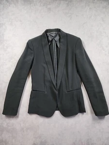 Rag & Bone Lorimer Blazer Womens 2 Black Shawl Collar Suit Jacket Classic Formal - Picture 1 of 11