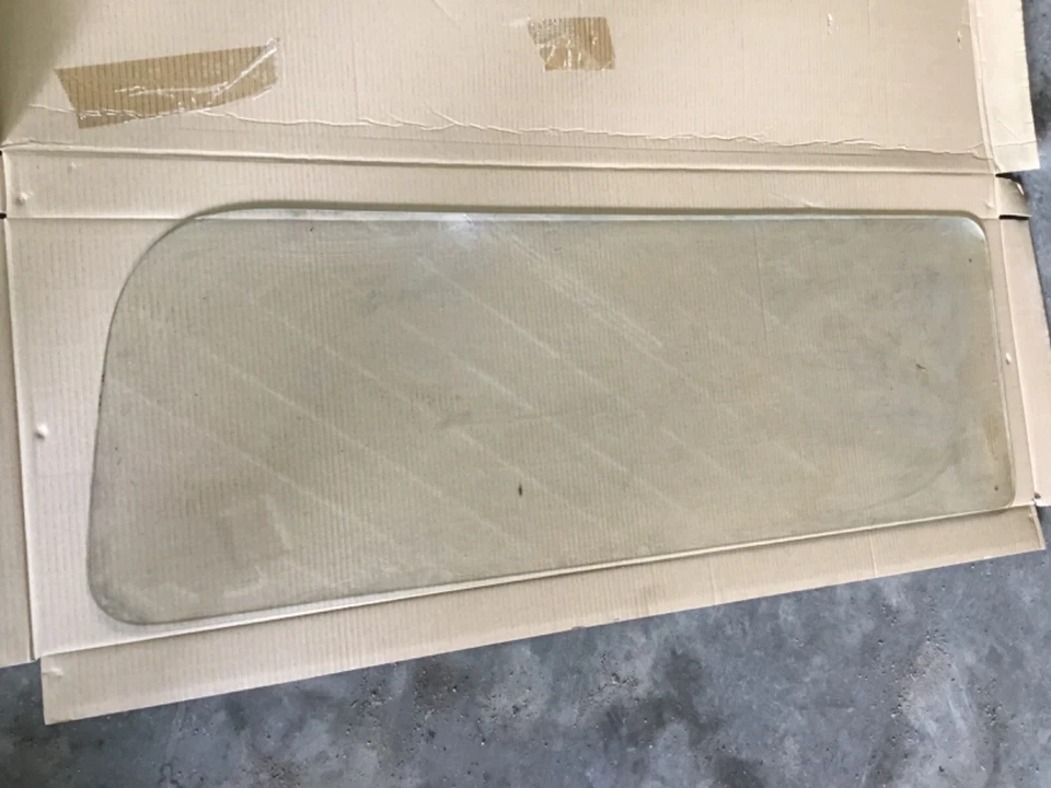 VW Volkswagen Bus 1968-1976 OEM ventana vidrio bahía trasera izquierda westy genuino usado Foto 1 de 1