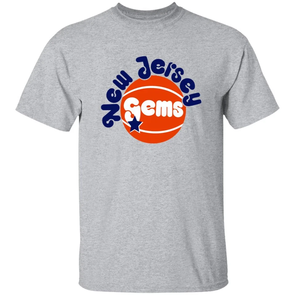Camiseta clásica New Jersey Gems | Equipo de baloncesto femenino WBL Foto 1 de 1