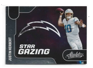 2022 Panini Absolute Star Gazing Justin Herbert SG-3 CHARGERS - Imagen 1 de 1