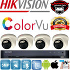 Hikvision 8mp Security Camera Uhd Dvr 5mp Cctv Hd Viper Pro Audio 20m Ir Colorvu