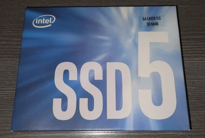 NEW Intel 545s 256GB M.2 Internal SSD SSDSC2KW256G8X1 BRAND NEW FACTORY SEALED - Image 1 of 4