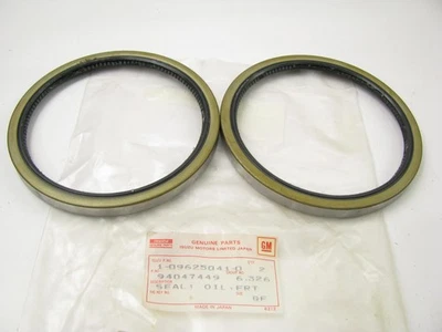 (2) Sellos de rueda nuevos originales OEM Isuzu 1-09625041-0 - 94047449, 710084, SKF 47210 Foto 1 de 3