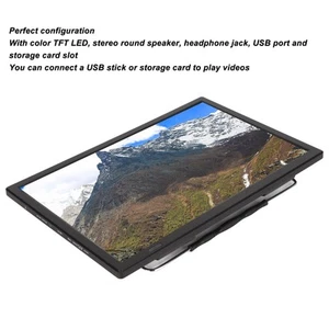 16 Inch Led Tv 1080P Atsc High Sensitivity Widescreen Usb Digital Tuner Av BUU - Picture 1 of 12