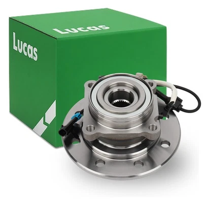 Nuevo cojinete de buje de rueda delantera Lucas para Chevrolet GMC K2500 K3500 1996-2000 8 orejetas Foto 1 de 4
