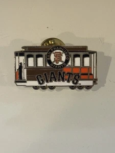 Spilla trolley funivia San Francisco Giants 2014 estremamente limitata arancione e nera - Foto 1 di 3