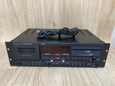 TASCAM CC-222SL MKII Professional Cassette CD Recorder Combo Deck Tested JAPAN - Image 1 of 4