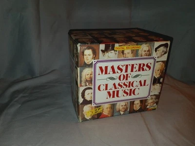 Masters of Classical Music Set of 10 CDs BoxSet Mozart Bach Beethoven Complete - Image 1 of 4