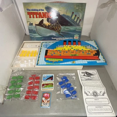 De colección 1976 El hundimiento del Titanic - Juego de mesa - Juguetes ideales - Nunca jugado Foto 1 de 4