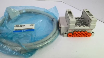 SMC W5Q11-04N7FS1-S Manifold Block With Cable - Image 1 of 4