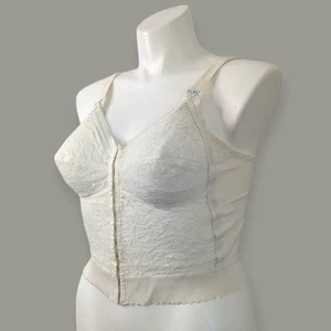 Vintage 70s Lane Bryant Longline Bra ~ Size 42 - Picture 1 of 9
