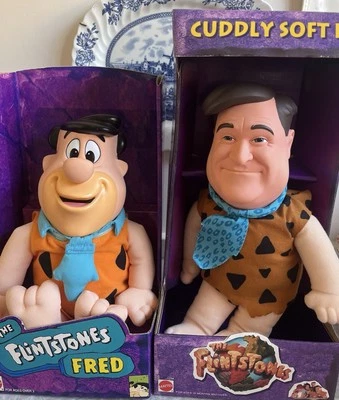 Muñecas Fred Flintstones 1993 vintage #69615 y #11754 nuevas en cajas - Mattel Foto 1 de 4