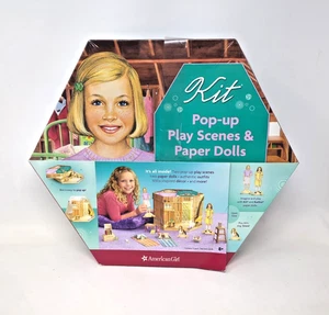 NUOVO SIGILLATO AMERICAN GIRL KIT POPUP GIOCO SCENE E BAMBOLE DI CARTA Spedizione veloce - Foto 1 di 3