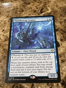 THUNDERTRAP TRAINER Magic MTG Bloomburrow - Picture 1 of 2