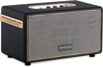 BENNETT & ROSS B-WARE Tragbarer Wireless Bluetooth Lautsprecher Akku Box USB SD AUX MP3 Player