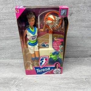 Mattel WNBA 1998 Teresa Friend of Barbie New York Liberty Rebecca Lobo 20350 - Imagen 1 de 10