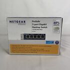 Netgear Prosafe Gs105 V5 5-Port Gigabit Switch W Power Adapter