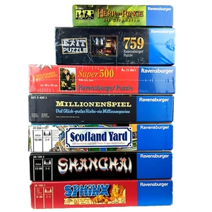 Ravensburger Brettspiel Paket Sphinx Shanghai Scotland Yard Exit Puzzle - Bild 1 von 19