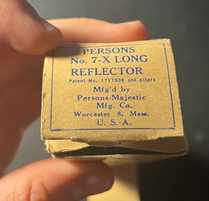 Antique Automobile Vintage Original nos Signal Mounting Auto Part - Image 1 of 3