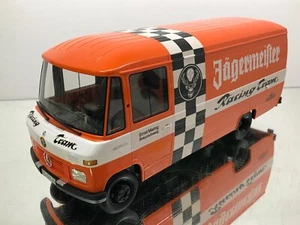 PREMIUM CLASSIXXS 30106 MERCEDES BENZ L408D JAGERMEISTER VAN -1:18 rare- FAIR - Imagen 1 de 9