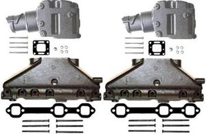 4.3L Mercruiser Exhaust Manifold & Elbow/Riser Kit. Replaces 99746A17, 807988A03 - Picture 1 of 2