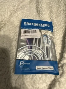 USB A - C cable x 2 unused Jetech charging cables - Picture 1 of 2