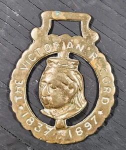 Vintage "The Victorian Record 1837-1897" Reiter Martingale Dekoration - Bild 1 von 2