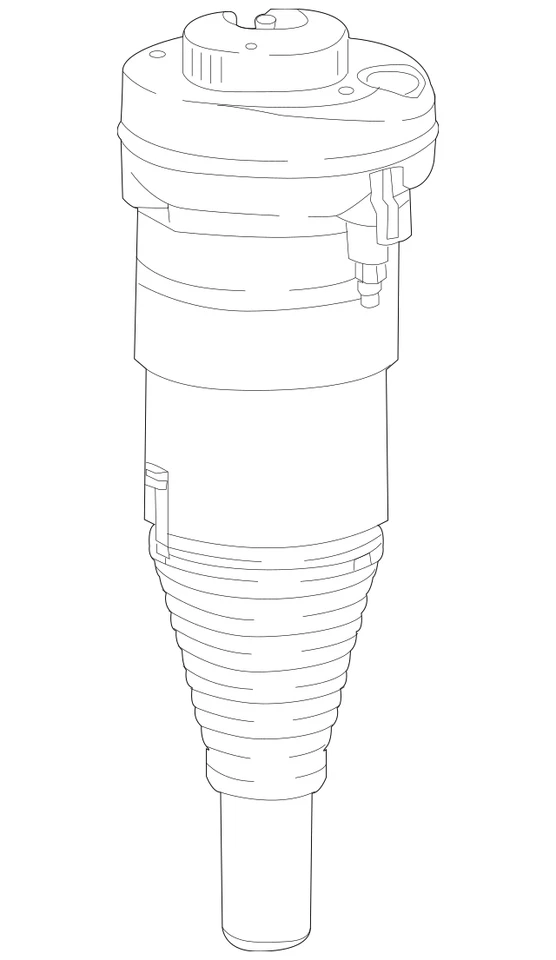 AUDI SQ5 Q5 Suspension Shock Absorber - Audi (80A-616-039-L) 2018 - 2024 - Image 1 of 1