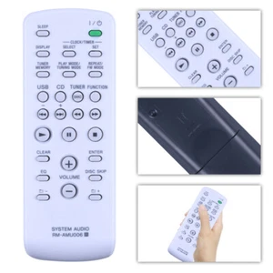 New RM-AMU006 Remote Control For Sony AV Receiver HCD-ZX6 LBT-ZUX9 SS-ZX6 SS-ZX8 - Picture 1 of 6