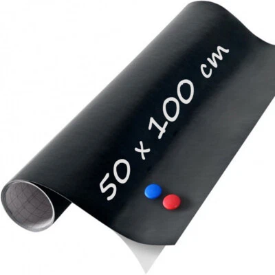 Magnettafel Kreidetafel - Tafelfolie magnetisch selbstklebend 0,5x1m + 2 Kreide - Bild 1 von 4