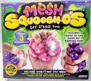 Mesh Squoosh-o’s DIY Stress Toys Craft Kit For Kids Makes 4 Top Toy Award 6+ New - Picture 1 of 7