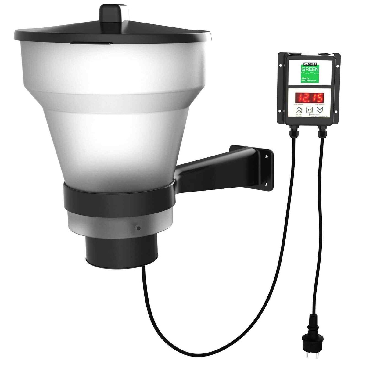 Dispenser Cibo Automatico Per Pesci Petbank - Alimentatore USB Con Timer 12/24/48 Ore - Foto 8