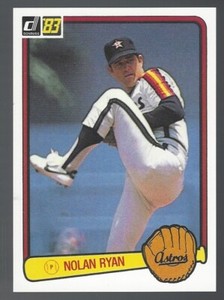 Nolan Ryan 2003 Donruss Anniversary 1983 Card# 3