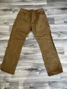 Dickies Men's Carpenter Jeans 34 X 32 Brown Denim Relaxed Fit Straight Leg M941 - Picture 1 of 16