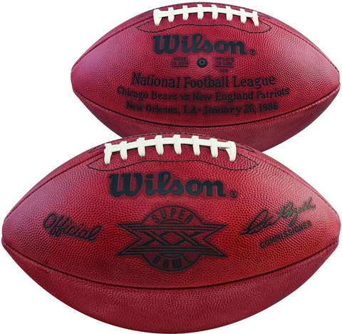 Super Bowl XX Wilson Official Game Football - Fanatics Cover